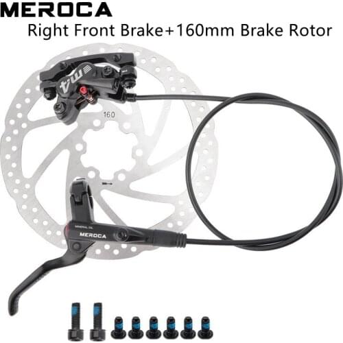 New MEROCA M4 4 Piston Brake MTB Iamok Mountain Bikes Hydraulic Disc Brake MTB MT420 Bicycle Brake Parts