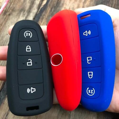 Fit For Ford Remote Entry Smart Key Skin Cover Shell Protect Taurus Expedition Escape Edge Explorer 2018 Flex Smart FOB 4BTN Key