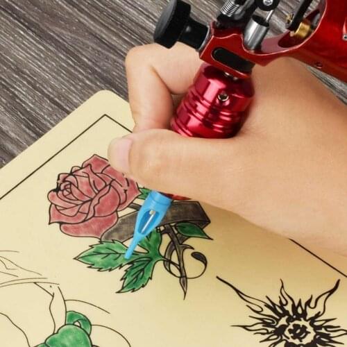 Tattoo Handle Easy to Clean Comfortable to Hold Aluminum Alloy Coil Tattoo Machine Guns Grip for Artists