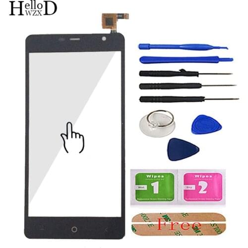Touch Screen Panel For Leagoo Elite 4 Touch Screen Glass Digitizer Panel Lens Sensor 5'' Mobile Phone Tools Adhesive