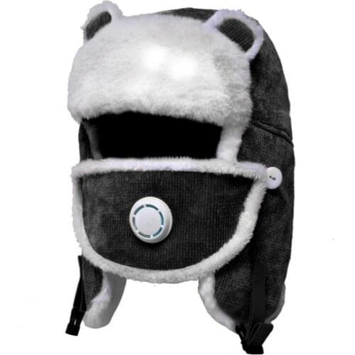 Women Winter Warm Windproof Outdoor Earflap Face Protection Lei Feng Hat Cap
