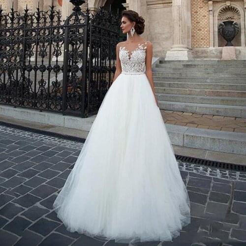 Vinca sunny Wedding Dresses With A Train