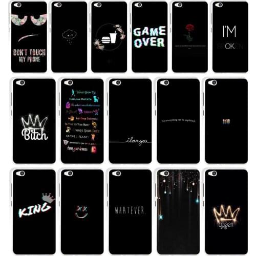 93AA Color text on a black background gift Soft Silicone Tpu Cover phone Case for Xiaomi Redmi 4A 4x Note 4 4x case