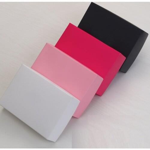10 pcs 18x12x4cm Paper Packing Box Craft Gift Box with cover Present Wallet Storage Box Large Kraft Carton