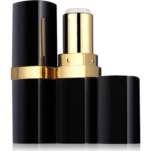 10pcs/lot Mini DIY Empty Lipstick Tube Black Makeup Lips Cosmetic Containers Packaging Lipstick Refillable Bottles DIY 12.1mm