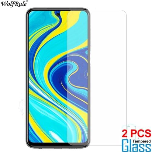 2Pcs Screen Protector For Xiaomi Redmi Note 9 Pro Glass 9S 9 Pro Max Tempered Glass Protective Film For Xiaomi Redmi Note 9