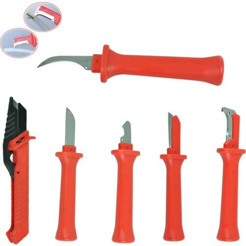 31HS cable knife German Style Electrician Wire stripping Tools with fixed hook blade for electrician cable Stripping Knife Plier