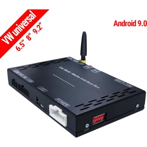 Car Android Auto 9.0 Multimedia Interface carplay Box For VW/Volkswagen/Golf/Polo/Tiguan/Passat/b7/CC/SEAT/leon/Skoda