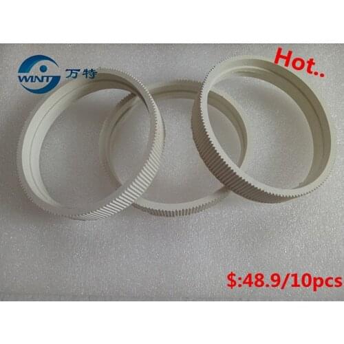 Free shipping for MY-380F SOLID-INK MARKING MACHINE SPARE PARTS CONVEY BELT WHITE COLOR MY-380F CODING MACHINE GUIDE BELT