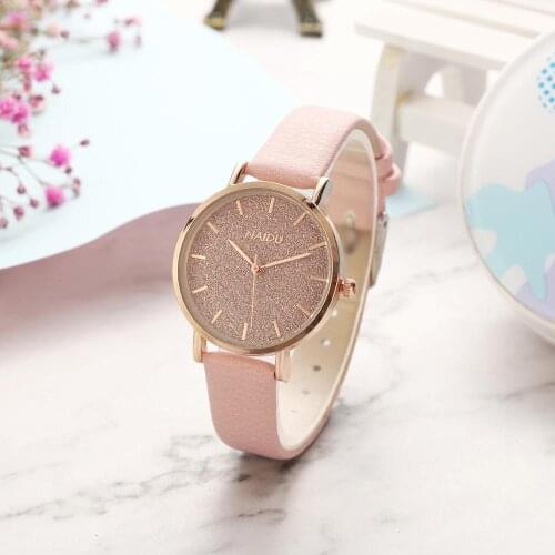 Часы женские Fashion Casual Leather Belt Watches Simple Ladies' Small Dial Quartz Clock Dress Wristwatches Reloj mujer