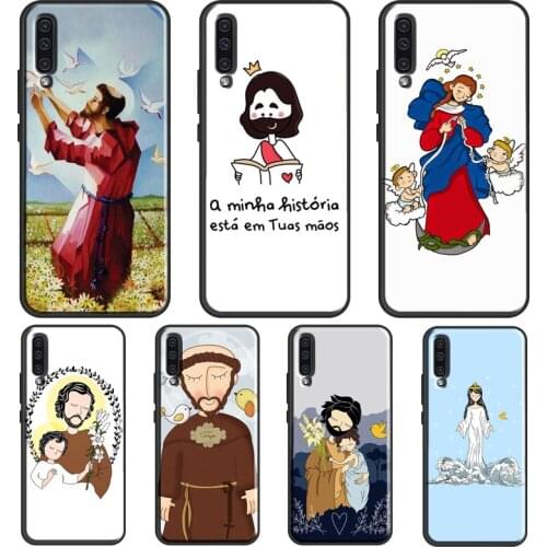 Jesus Couple Amen Cruz Amor Case For Samsung A32 A52 A72 A12 A42 A20S A30S A40 A50 A70 A21S A11 A31 A41 A51 A71 Cover