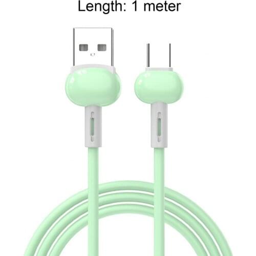 Data Cable Safe Fast Charge 3A Type-C Charging Cord Wire for Mobile Phone