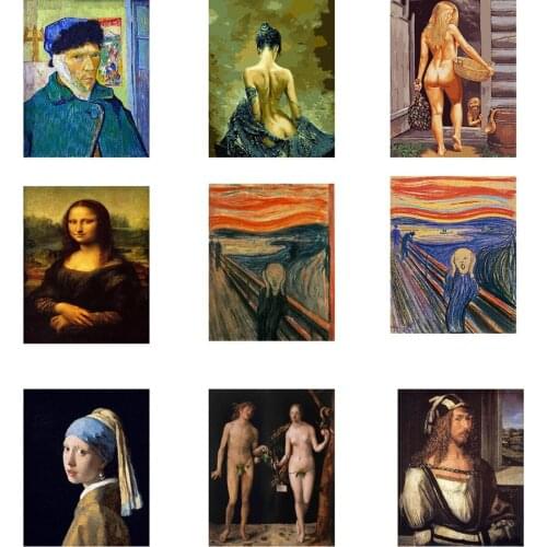 Full Square Figure Diamond Embroidery World Masterpiece ballet DIY Diamond Painting Pictures With Rhinestones Home Decoration