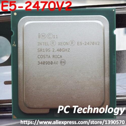 The best LGA1356 Intel Xeon E5-2470V2 CPU E5-2470 V2 2.40GHz 10-Core 25MB E5 2470V2 processor E5 2470 V2