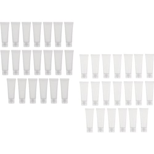 Makeup Hand Cream Tubes Bottles For Shampoo Shower Gel Lotion Facial Cleanser Refillable Bottles