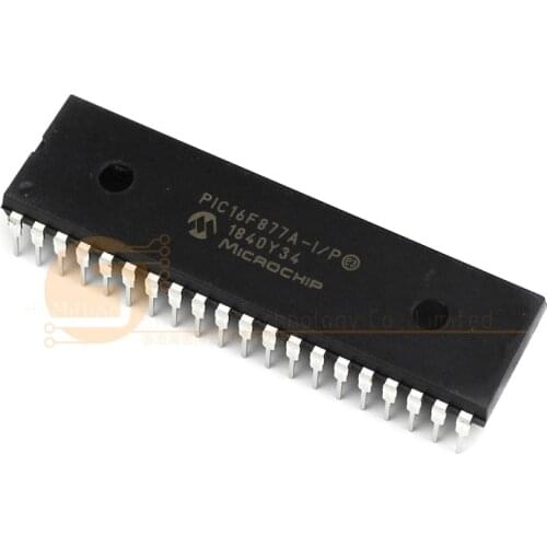 PIC16F877A-I/P Original PIC16F877 Microcontroller Dip40 IC Chip 100% New quality PIC16F877A-I/P