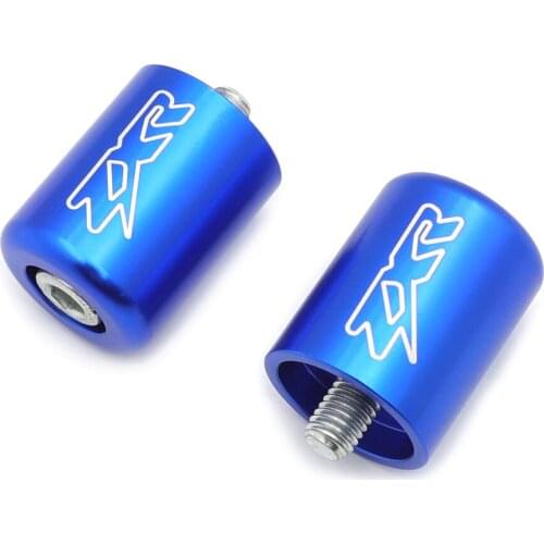 Aftermarket free shipping motor parts For Motorcycle Kawasaki Ninja 250 500 ZX600 ZX6 636 ZZR600 ZX6R ZX6RR BLUE Hand Bar Ends