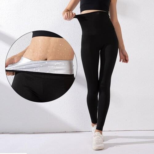 Womens Leg Shaper Thermo Pants Sweat Sauna Suits Body Shapers Woman Waist Trainer Slimming Pants Girls Fitness Leggings