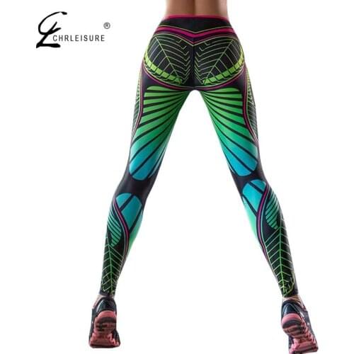 Women Fitness Leggings Sportswear High Waist Workout Leggings Push Up Fashion Digital Legins Mujer