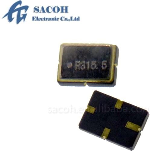 10PCS/lot New OriginaI NDR3001 5035 5X3.5 315MHZ SFR315H R315A R315.5 315.00MHZ 315MHZ SMD-4 5*3.5mm SAW Resonators