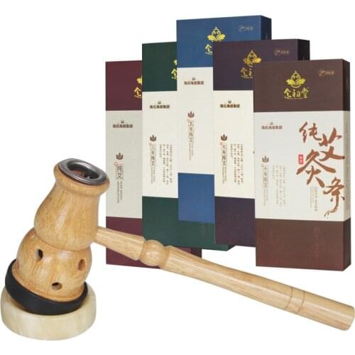 10 Volumes, Three Years, Five Years, Ten Years Pure Moxibustion Bar Massage Furnace Set and Moxibustion Physiotherapy
