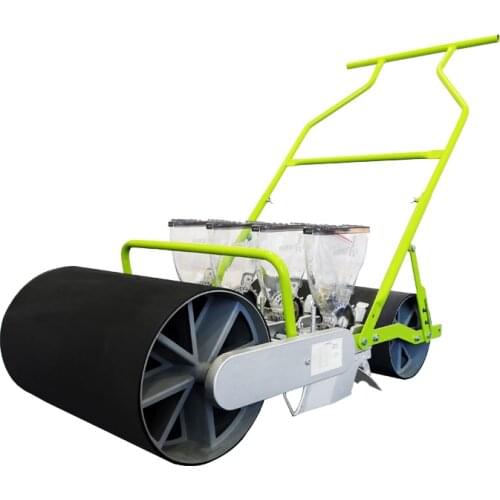 2 Row Hand Push Vegetable Planter Seeder Small Multifunctional Agricultural Precision Seeding Machine