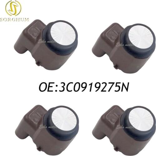 New 4pcs 3C0919275N PDC Parking Sensor Fits For VW Passat B6 Golf 5 Jetta Touran 3C0919275 3C0919275B