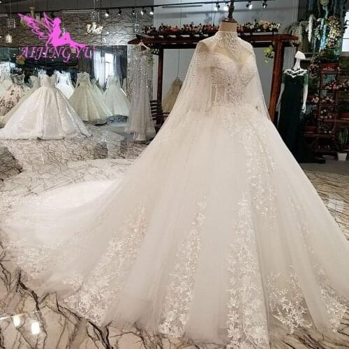 AIJINGYU Lace Bridal Robes Bride Gownsing Dress New Tulle engagement Hot Where To Find Gown Affordable Wedding Dresses