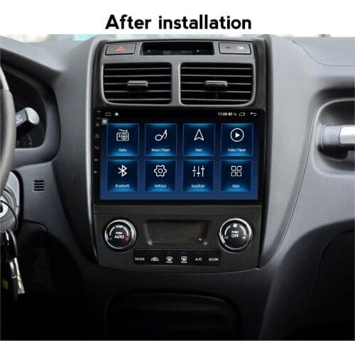 Android 10 Car Stereo 4G DSP 8 Core For KIA Sportage 2007-2012 Car Radio Multimedia Player GPS Navi Auto Audio Video Output Fan