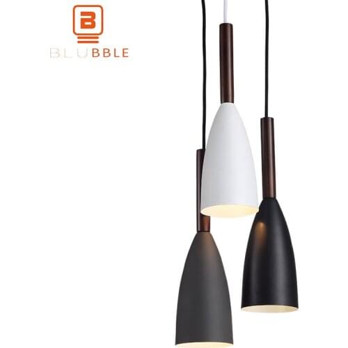 BLUBBLE 1/3heads Modern Pendant Light Northern Europe Loft Pendant Lamp AC 90-260V Originality Bedroom Bar Counter Hanglamp