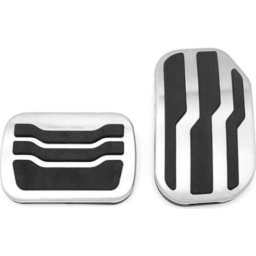 For Ford F150 F-150 2015-2020 Car Accelerator and Brake Pedal Aluminum Non Slip Brake&Gas Cover Accessories