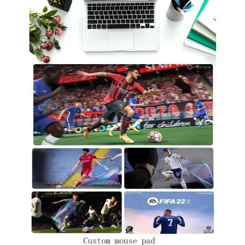 Gamer Mouse Mats FIFA 22 Mousepad PC Gamer Cabinet For Office Game Pad for Computer Mouse Keyboard Gaming Accessories Anime Rug