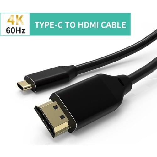 USB C to HDMI Cable 4K/60Hz Type C to HDMI Adapter Cables for MacBook Samsung Galaxy S9/S8 Huawei mate 20 USB Type-C HDMI Cable