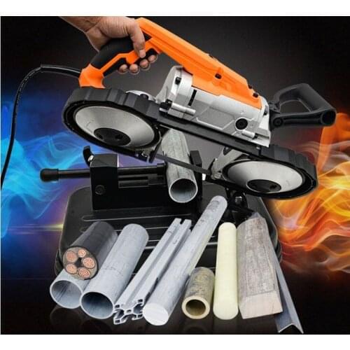 Multifunctional band saw small household stainless steel sawing machine small desktop metal cutting machine