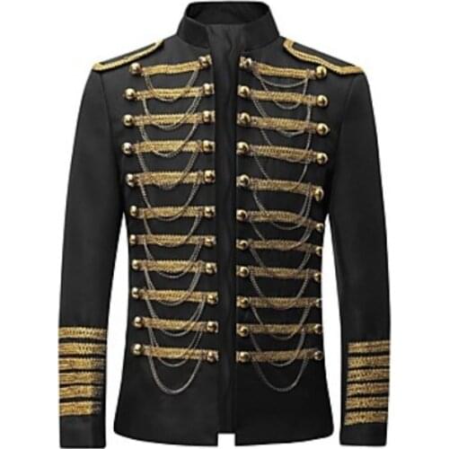 Prince Cosplay Costume Blazer Jacket Mens Rococo Medieval 18th Century Napoleon Jacket