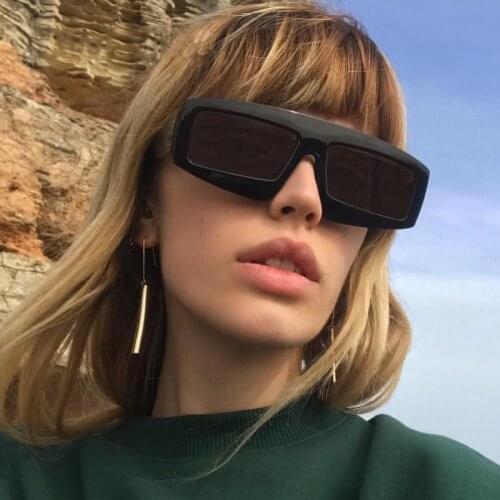 ONEVAN Small Square Sun Glasses for Women Luxury Brand Designer Rectangle Sunglasses Women Punk Glasses Men Gafas De Sol Mujer