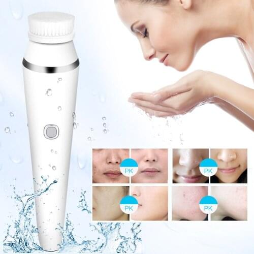 Portable microdermabrasion facial wash brush Cleansing toning exfoliating face brush multifunction facial machine