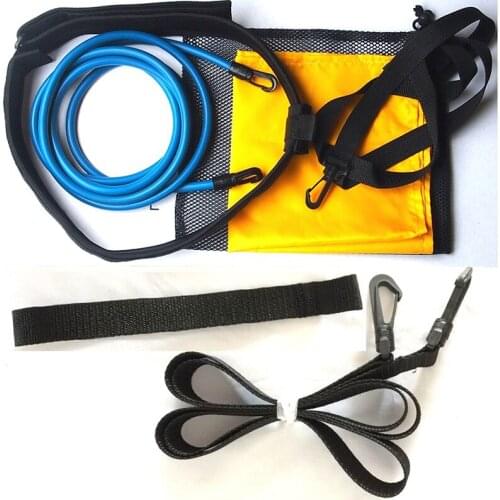 Swim Training Belts Swim Bungee Cords Resistance Bands Swim Tether Stationary Pull Rope Outdoor Sports Fitness Resistance Band