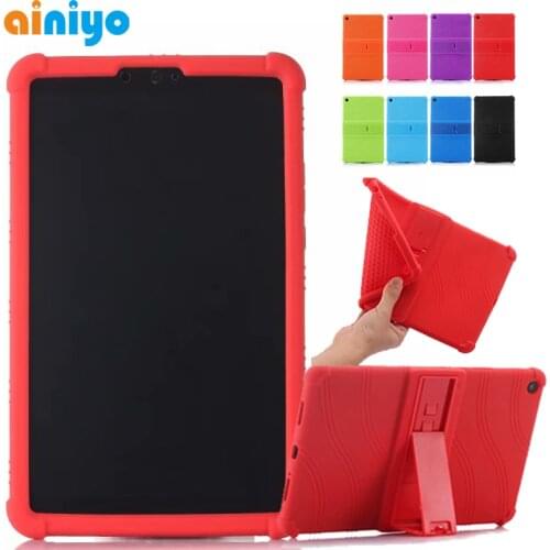 Ultra Slim silicon Case For Xiaomi Mi Pad 4 Mipad4 Tablet stand Protective case for Mi Pad4 mipad 4 + free 3 gifts