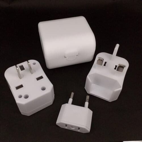 Three-in-one Global Travel Conversion 3 Sockets Plugs Universal Adapter Travel Abroad Converter Household Plugs US/AU/EU/UK