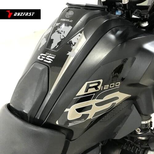 R1200GS 2013-16 Motorcycle Stickers Decals Fuel Oil Tank Protector Pad Pannier Cover Set Decoration Accessories