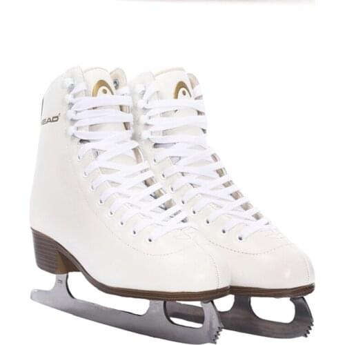 1 Pair Kids 2018 Winter Adult Professional Thermal Warm Thicken Ice Figure Skates Shoes With Ice Blade PU Waterproof