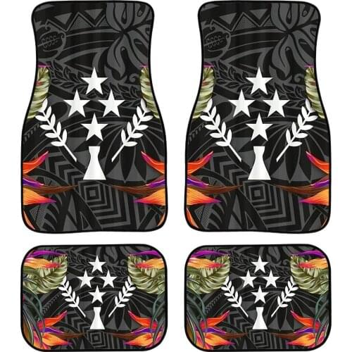 Most Car Universal Foot Mat Comfortable Auto Supplies Advanced Automobile Interior Protection Fit All Weather 4 Pieces Full Set