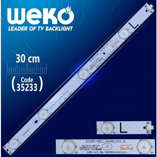 40DB 4 X11 MBL-40035D411EH0-V2-L - ECHOM-40CL _ 4640 CL042 _ A1 - L TYPE - 30 CM 4 LED- (WK-900)