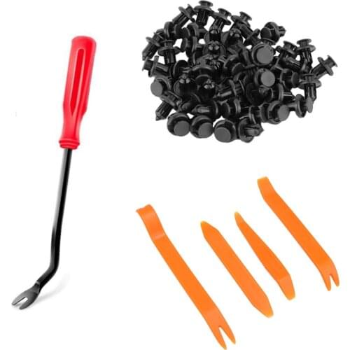 Auto Door Clip Panel Trim Removal Tool Kits Navigation Disassembly Seesaw Car Interior Plastic Seesaw Conversion Tool Screwdrive