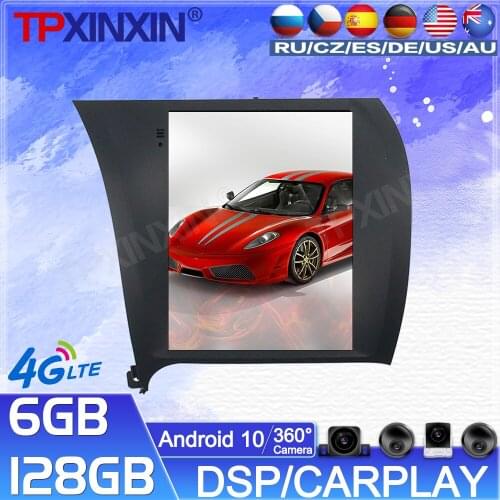128G For KIA K3 2013-2015 2016-2018 Android Car Tape Reorder video Multimedia Player GPS Navigation Tesla Big Screen 360 Camera