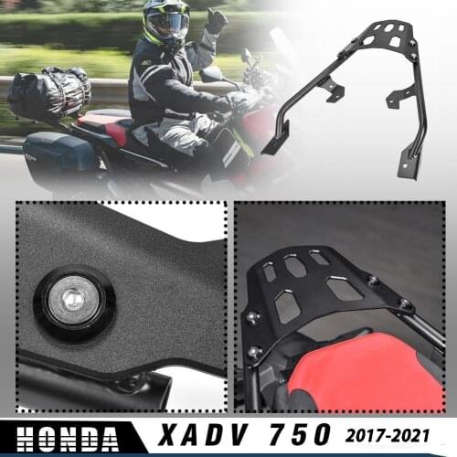 XADV X-ADV 750 Luggage Rack Rear Carrier Case Support Holder Bracket For Honda XADV750 2017 18 2019 2020 Motorcycle Accessories