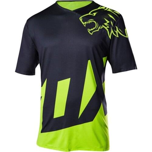 Enduro bike jerseys motocross bmx racing jersey downhill dh short sleeve cycling clothes mx summer mtb t-shirt