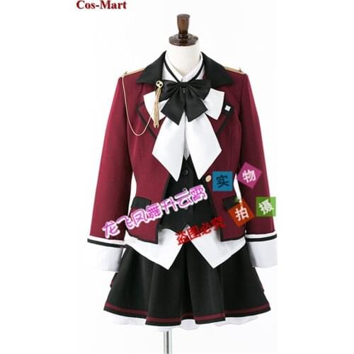 Game DIABOLIK LOVERS Cosplay Costume Lost Eden Girls Uniform Full Set Unisex Halloween Party Role Play Clothing Custom-Make