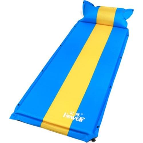 Outdoor camping matterss moisture proof and comfortable inflatable mattress Mats moisture-proof splicing single automatic inflat